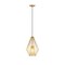 Z-Lite Quintus 1 Light Mini Pendant, Metallic Gold & Metallic Gold 442MP12-MG - alternate 1